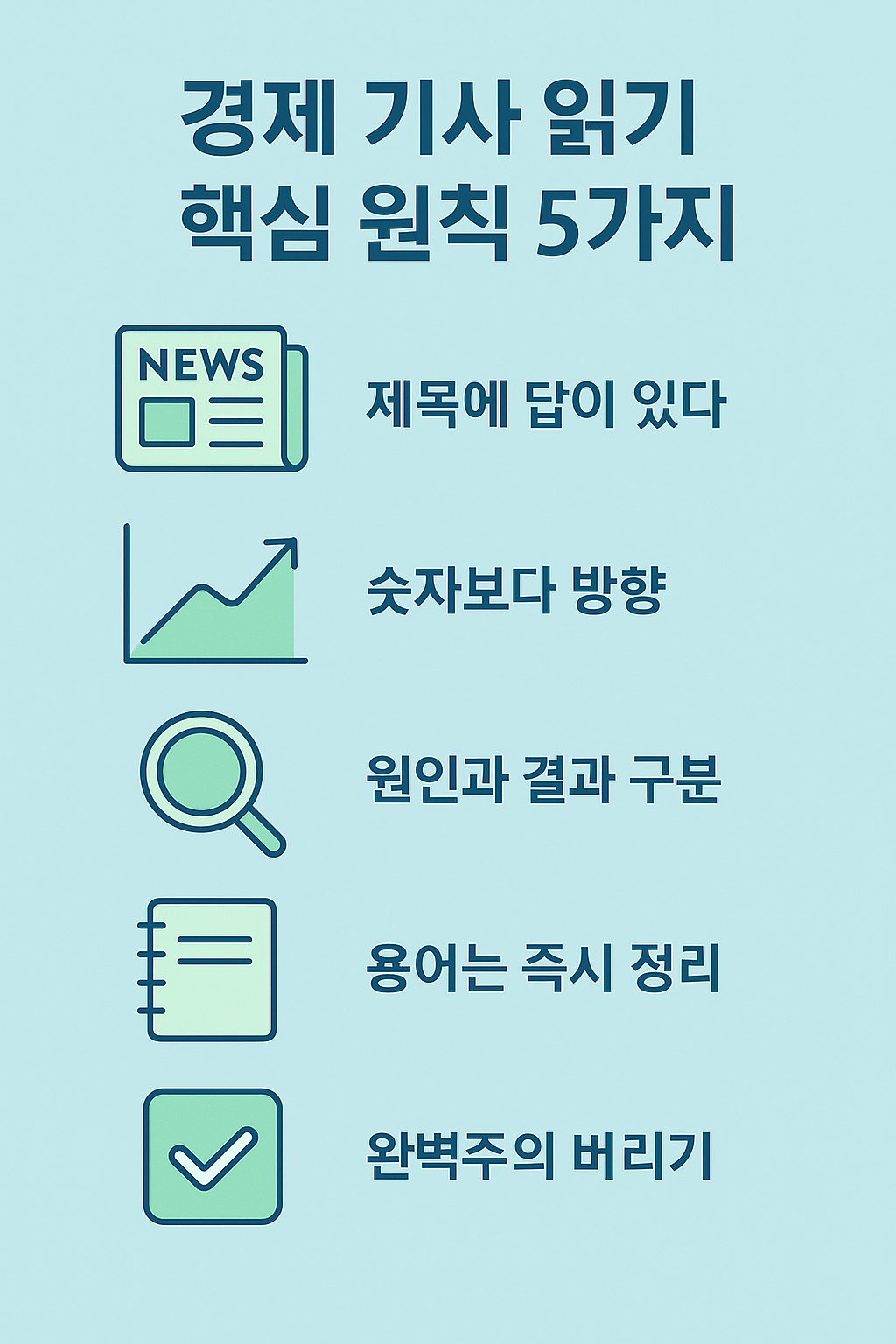 경제 기사 읽는 법