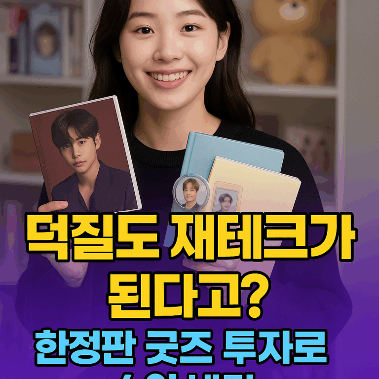 덕질도 재테크가 된다고? 한정판 굿즈 투자로 수익 내기