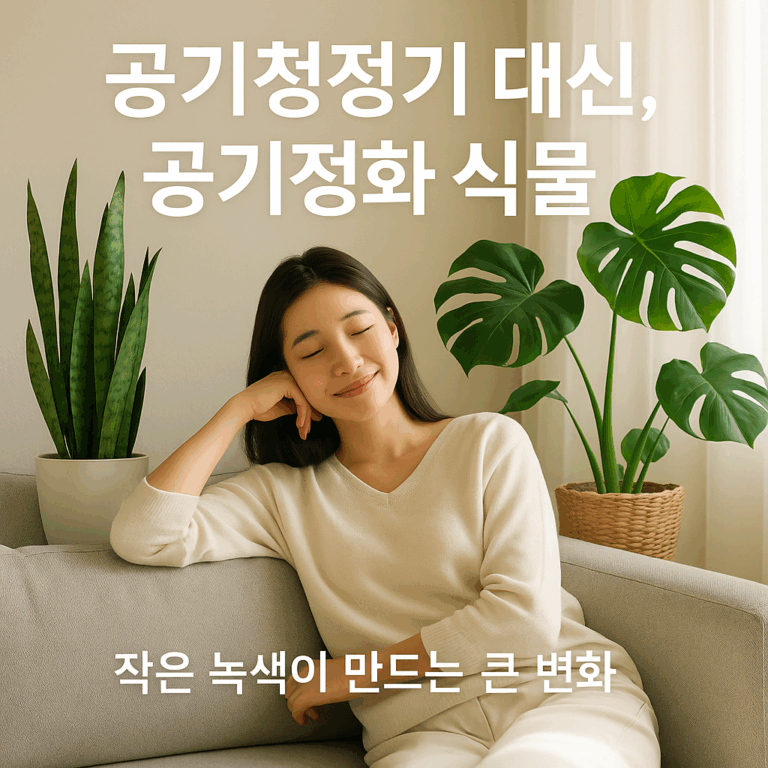 공기 정화 식물
