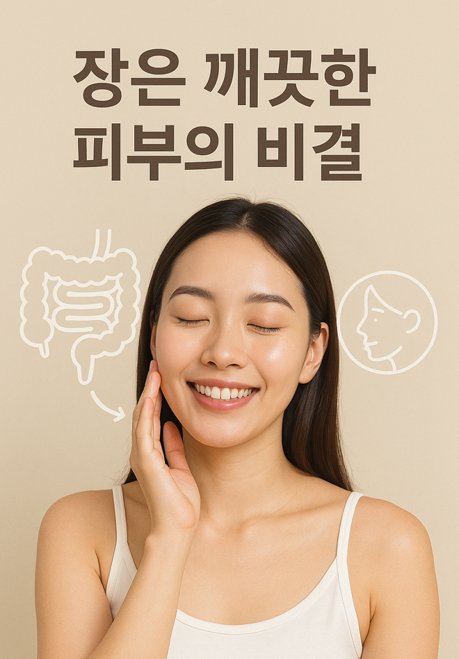 깨끗한 피부와 장 건강