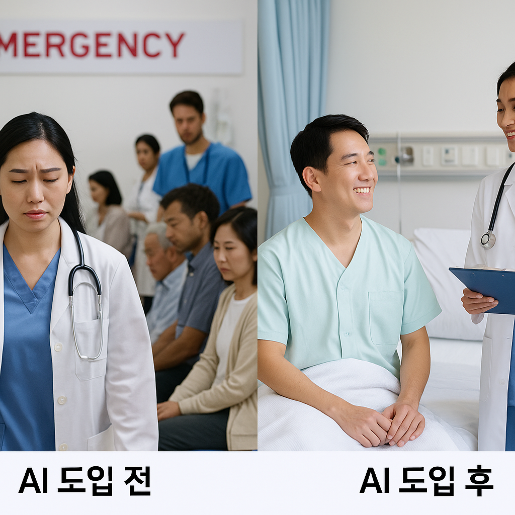 AI 퇴원 관리 도입 후 변화