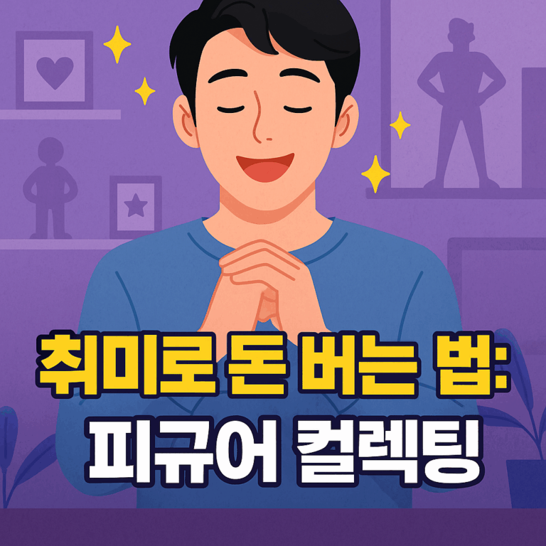 취미로 돈 버는 법: 피규어 컬렉팅이 재테크가 되는 이유