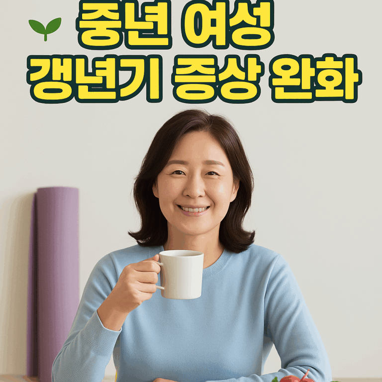 갱년기 증상 완화