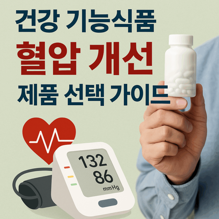 혈압 개선 제품 선택 가이드