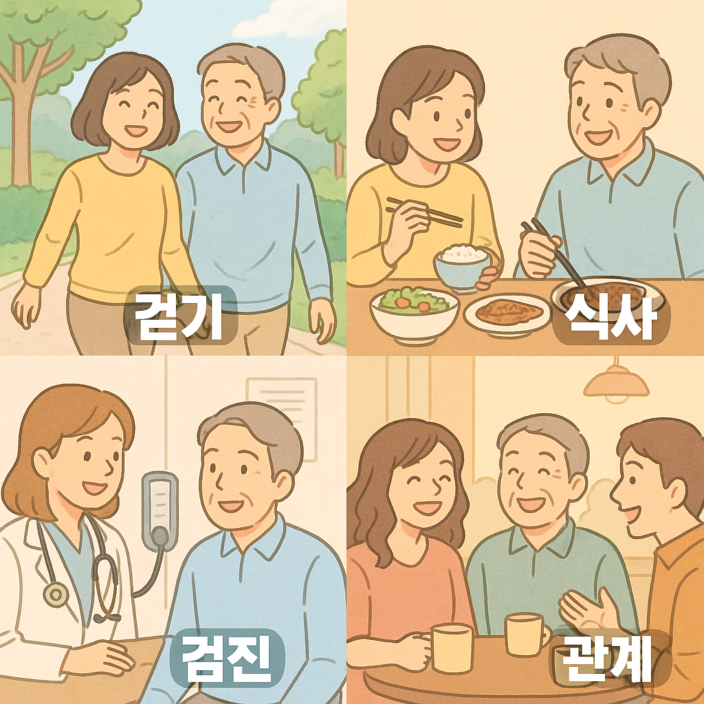 50대 이후 생활 관리