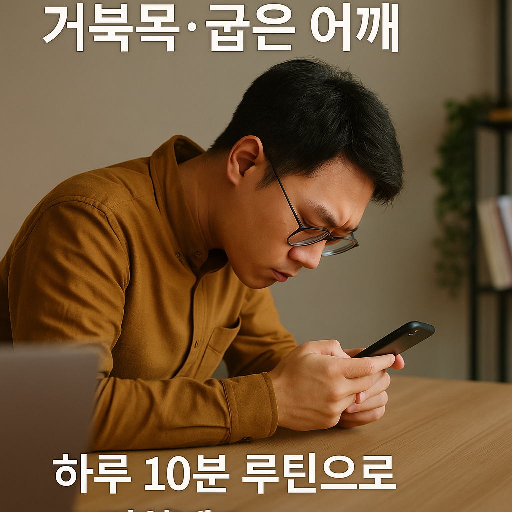거북목