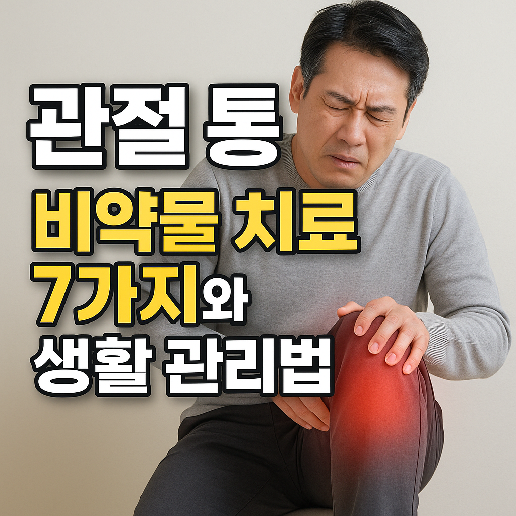 관절통 비약물 치료