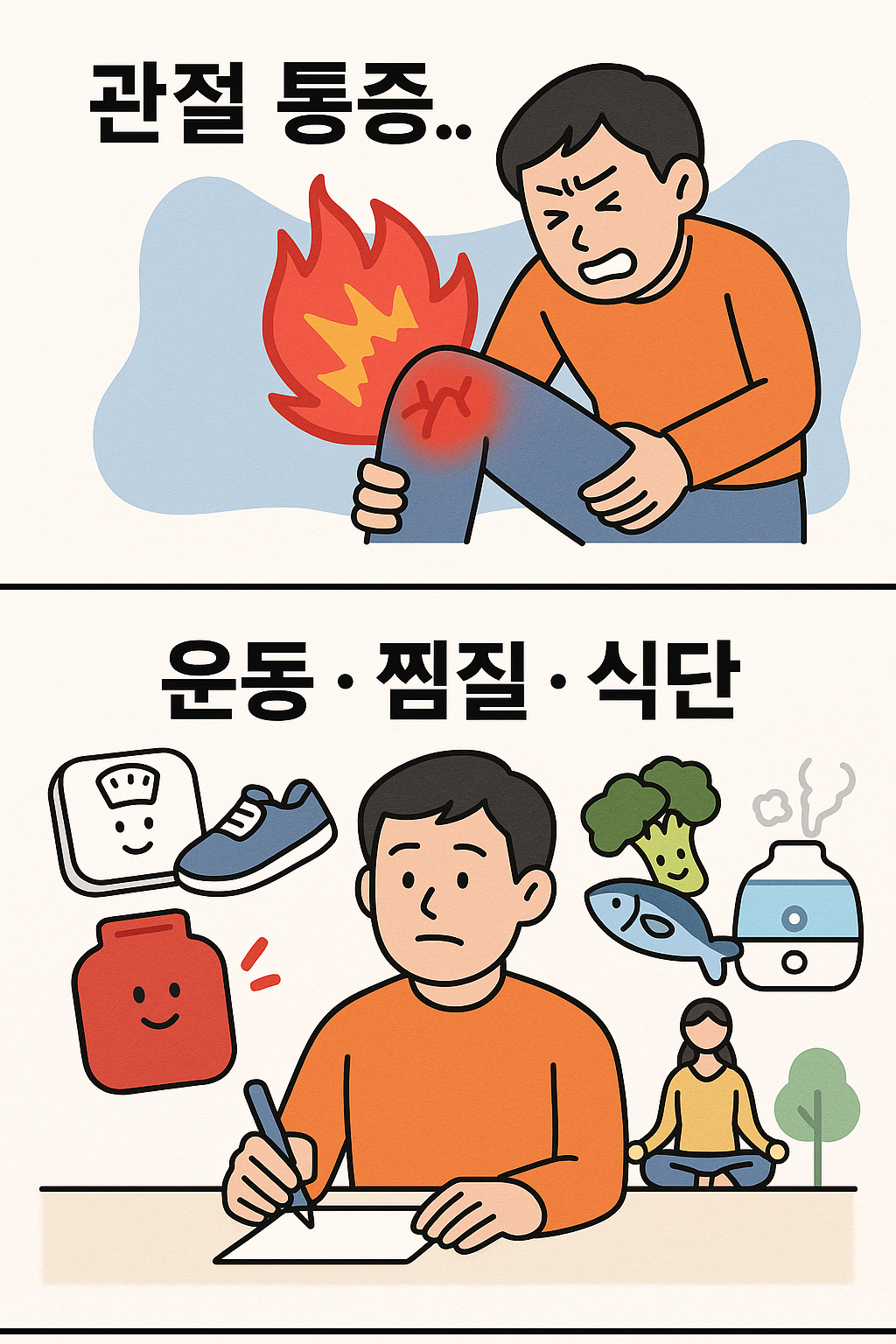 관절 통증 관리
