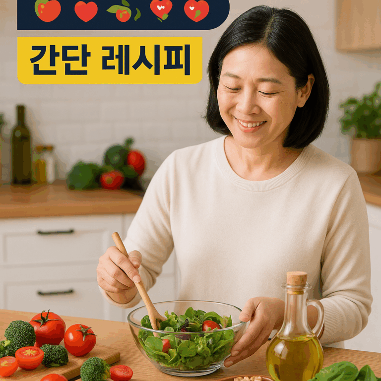 혈압·콜레스테롤 낮추는 건강식 레시피