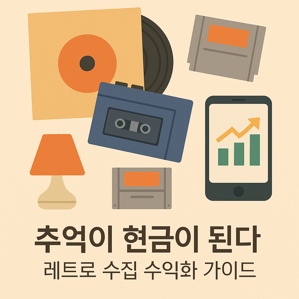 레트로 수집 수익화