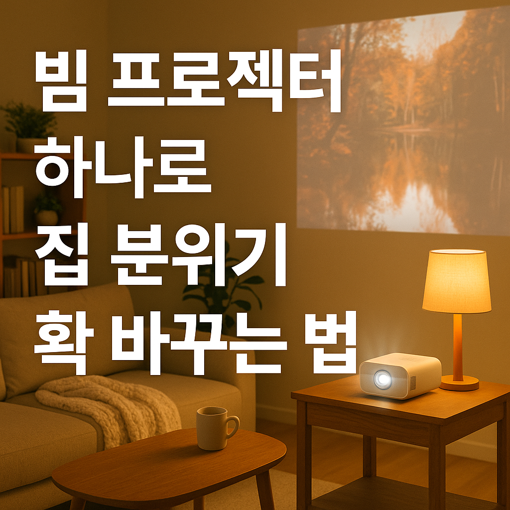 빔 프로젝터 영화관