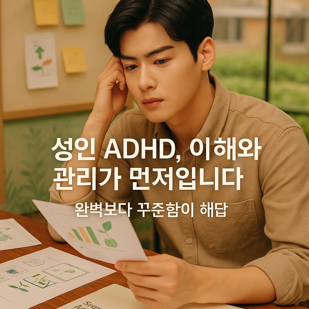 성인ADHD 이해