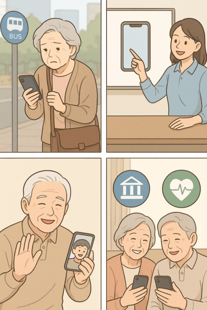 시니어 스마트폰 활용법