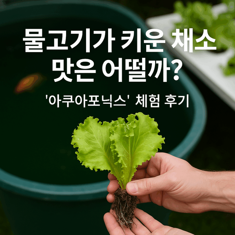 아쿠아포닉스 체험