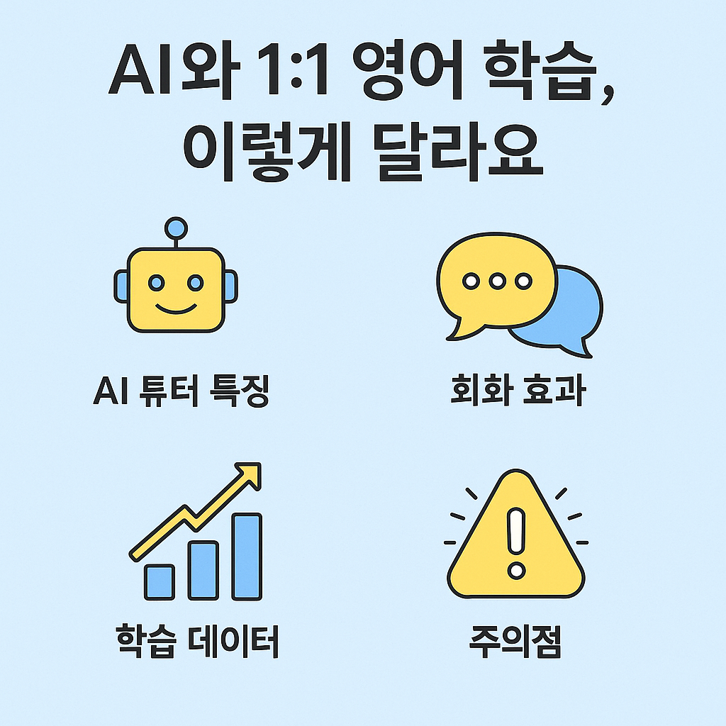 AI와 1:1 영어 학습
