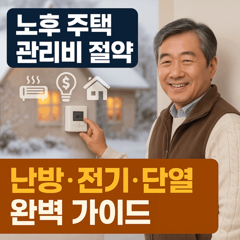 노후주택 관리비 절약