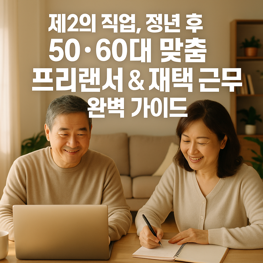 정년 후 직업 찾기